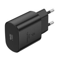 Foneng EU51 USB-C 25W síťová nabíječka + kabel USB-C - USB-C (černý)