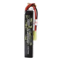 Gens ace 25C 1100mAh 3S1P 11.1V Airsoft Gun Lipo baterie s mini Tamiya konektorem