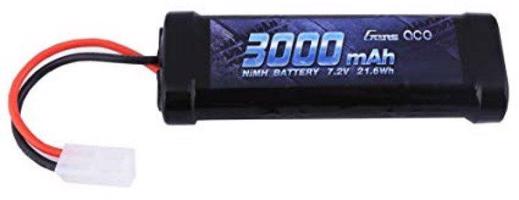 Gens Ace 3000mAh 7,2V NiMH baterie Tamiya