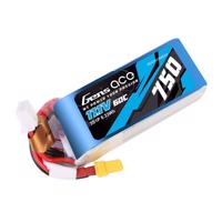 Gens Ace 750mAH 11,1V 60C 3S1P Lipo baterie s konektorem XT30