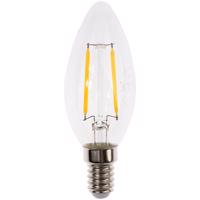 GOLDLUX (Polux) LED žárovka LED E14 B35 2W = 23W 230lm 3000K Teplá bílá 360° POLUX