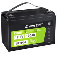 Green Cell CUBE LiFePO4 100Ah 12.8V 1280Wh Lithium Iron Phosphate Baterie pro  Caravans, LFPGC12V100AH neoriginální