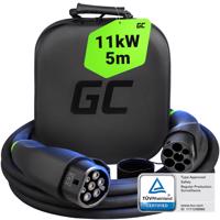 Green Cell GC Snap Typ 2 EV Charging kabel 11kW 7m pro Tesla Model Y 3 S X, VW ID.4, Kia EV6, Hyundai IONIQ 5, Ford Mach-E EVKABGC03