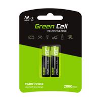 Green Cell Nabíjecí Baterie 2x AA HR6 2000mAh GR06 GR06