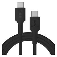 Green Cell USB-C kabel 2m 100W Greencell PowerStream Rychlo Nabíjení PD Panther Černá KABGC100PS200PB