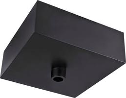 Greenlux LINIK CEILING CANOPY Black - Stropní baldachýn GXOS412