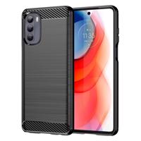 Hurtel Carbon Case flexibilní pouzdro Motorola Moto G Stylus 2022 černé 5907769337505