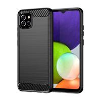 Hurtel Carbon Case flexibilní pouzdro Samsung A03S EU (166,5) černé 5907769334641