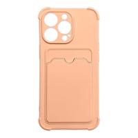 Hurtel Card Armor Case case cover for Samsung Galaxy A22 4G card wallet silicone armor case Air Bag pink 5907769335884