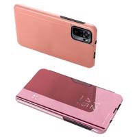 Hurtel Clear View Case flipové pouzdro Xiaomi Redmi Note 11 Pro+ 5G (Čína) / 11 Pro 5G (Čína) / Mi11i HyperCharge / Poco X4 NFC 5G pink 5907769337970