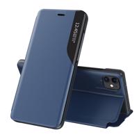 Hurtel Eco Leather View Case elegantní pouzdro s flipovým krytem a funkcí stojánku iPhone 13 mini modré 5907769334436