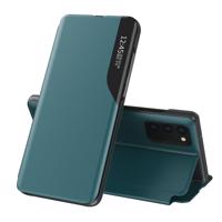 Hurtel Elegantní pouzdro Eco Leather View s flipovým krytem a funkcí stojánku Samsung Galaxy A72 4G zelené 5907769324499