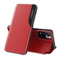 Hurtel Elegantní pouzdro Eco Leather View s flipovým krytem a funkcí stojánku Xiaomi Redmi Note 11T 5G / Redmi Note 11S 5G / Poco M4 Pro 5G červené 5907769338182