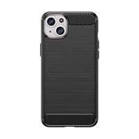 Hurtel Flexibilní pouzdro s karbonovým vzorem pro iPhone 15 Plus Carbon Case - černé 5907769356469