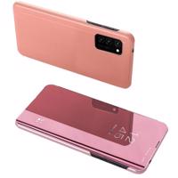 Hurtel Flipové pouzdro Clear View Case Samsung Galaxy A72 4G růžové 5907769324550