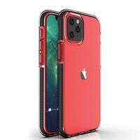 Hurtel Gelové pouzdro Spring Case s barevným rámečkem pro iPhone 13 Pro Max černé 5907769334849