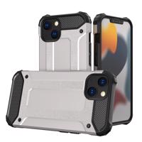 Hurtel Hybrid Armor pancéřované hybridní pouzdro iPhone 13 stříbrné 5907769326608