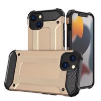 Hurtel Hybrid Armor pancéřovaný hybridní kryt iPhone 13 mini zlatý 5907769326622