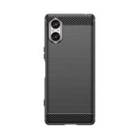 Hurtel Karbonové pouzdro pro Sony Xperia 5 V - černé 5907769359958