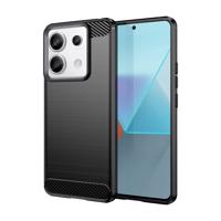 Hurtel Karbonové pouzdro pro Xiaomi Redmi Note 13 Pro - černé 9145576285305