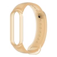 Hurtel Náhradní silikonový řemínek pro Xiaomi Mi Band 5/6 zlatý 5907769324574