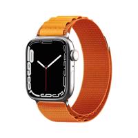 Hurtel Ocelový řemínek s přezkou Alpine pro Apple Watch 42/44/45/49 mm - oranžový 5907769359149