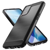 Hurtel Ohebné pouzdro Carbon Case OnePlus Nord N200 5G černé 5907769337512