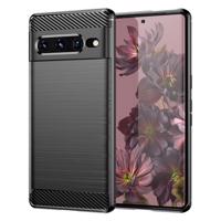 Hurtel Ohebné pouzdro Carbon Case pro Google Pixel 7 Pro černé 5907769341434