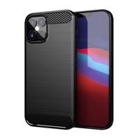 Hurtel Ohebné pouzdro Carbon Case pro iPhone 12 mini černé 5907769322983