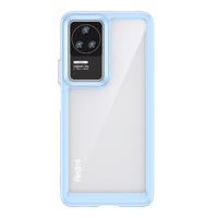 Hurtel Outer Space Pouzdro Xiaomi Poco F4 5G s ohebným rámem modré barvy 5907769310751