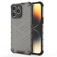 Hurtel Pancéřové hybridní pouzdro Honeycomb iPhone 14 Pro Max černé 5907769348976