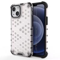 Hurtel Pancéřové pouzdro Honeycomb s gelovým rámečkem iPhone 13 mini transparentní 5907769326882