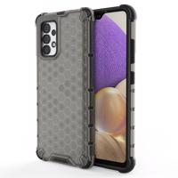 Hurtel Pancéřové pouzdro Honeycomb s gelovým rámečkem Samsung Galaxy A03s (166.5) černé 5907769339912