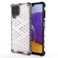 Hurtel Pancéřové pouzdro Honeycomb s gelovým rámečkem Samsung Galaxy A22 4G transparentní 5907769326950