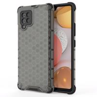 Hurtel Pancéřové pouzdro Honeycomb s gelovým rámečkem Samsung Galaxy A42 5G černé 5907769325175