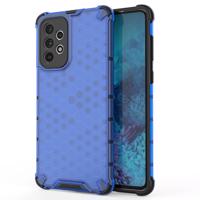 Hurtel Pancéřové pouzdro Honeycomb s gelovým rámečkem Samsung Galaxy A73 modré 5907769339745