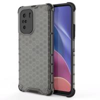 Hurtel Pancéřové pouzdro Honeycomb s gelovým rámem Xiaomi Redmi K40 Pro+ / K40 Pro / K40 / Poco F3 černé 5907769325120