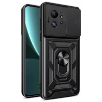 Hurtel Pancéřové pouzdro Hybrid Armor Camshield pro Infinix Zero Ultra s krytem fotoaparátu - černé 5907769358586