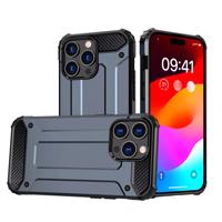 Hurtel Pancéřové pouzdro pro iPhone 15 Pro Max Hybrid Armor - modré 5907769357398