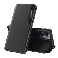 Hurtel Pouzdro Eco Leather View pro Xiaomi Redmi Note 12 5G / Poco X5 5G s odklápěcím stojánkem, černé 5907769353949