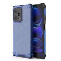 Hurtel Pouzdro Honeycomb pro Xiaomi Redmi Note 12 Pro+ pancéřové hybridní pouzdro modré 5907769355417