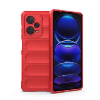 Hurtel Pouzdro Magic Shield pro Xiaomi Redmi Note 12 Pro+ flexibilní pancéřové pouzdro červené barvy 5907769355233