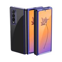 Hurtel Pouzdro Samsung Galaxy Z Fold 4 s kovově modrým rámem 5907769349447