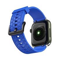 Hurtel Řemínek Y pro Apple Watch 7 / 6 / 5 / 4 / 3 / 2 / SE (41 / 40 / 38 mm) řemínek náramek modrý 5907769344565