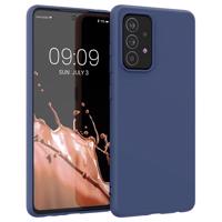 Hurtel Silikonové pouzdro flexibilní silikonový kryt Samsung Galaxy A22 4G modrý 5907769337673