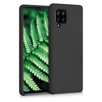 Hurtel Silikonové pouzdro flexibilní silikonový kryt Samsung Galaxy A42 5G černé 5907769324390