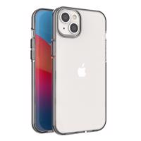 Hurtel Spring Case silikonové pouzdro s rámečkem pro iPhone 14 Plus černé 5907769348594