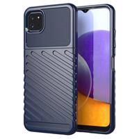 Hurtel Thunder Case flexibilní pancéřové pouzdro Samsung Galaxy A22 5G modré 5907769330667