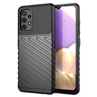 Hurtel Thunder Case flexibilní pancéřový kryt Samsung Galaxy A72 4G černý 5907769324147