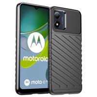 Hurtel Thunder Case Motorola Moto E13 silikonové pancéřové pouzdro černé 5907769353284